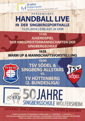 Handballplakat